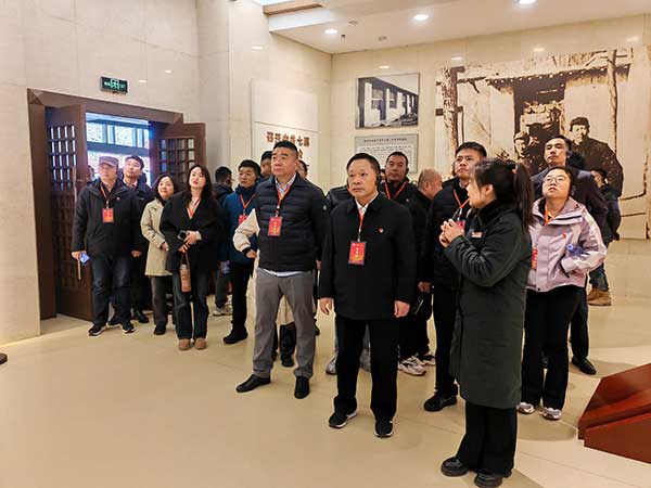 西柏坡紅色教育基地現場教學